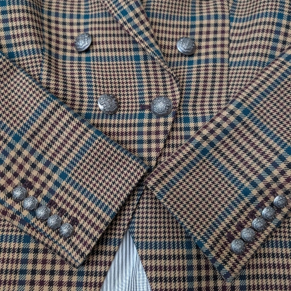 Veronica Beard Miller Plaid Wool Dickey Jacket Blazer Size 10 Celebrity - Picture 11 of 16